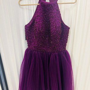 Plum Beaded Formal